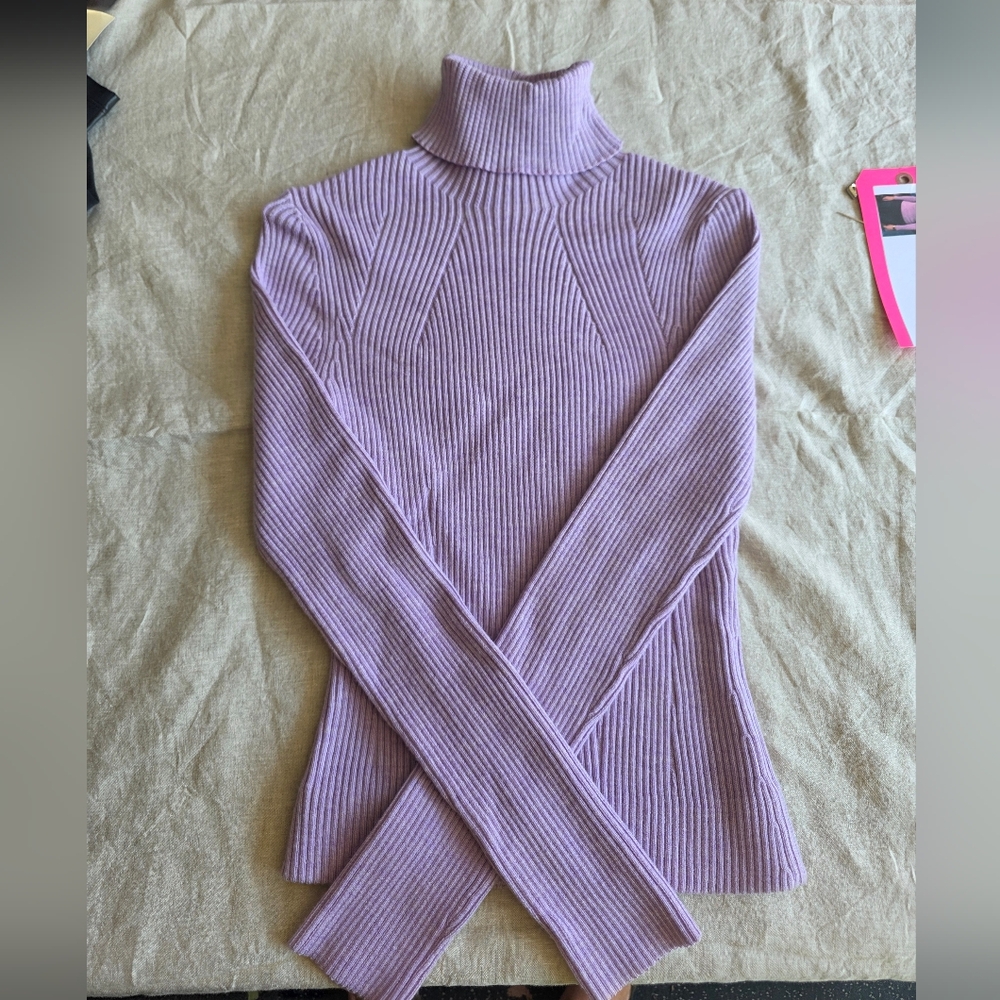 Phillip Lim Ribbed Turtle Neck Sz S